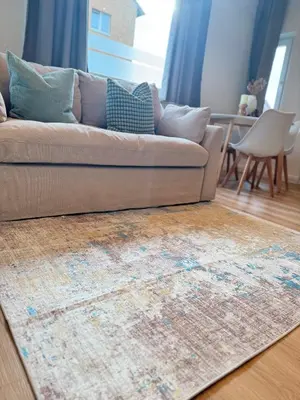 Ein Sitzbereich in der Unterkunft Cozy Apartment Blume