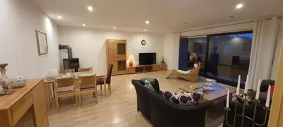 TV/Unterhaltungsangebot in der Unterkunft Ferienwohnung Hansi