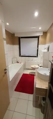 Ein Badezimmer in der Unterkunft Ferienwohnung Hansi
