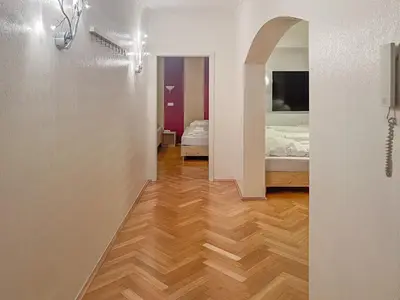 Ein Bett oder Betten in einem Zimmer der Unterkunft T&K Apartments - Erkrath - 4 Zimmer Apartments