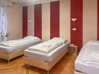Ein Bett oder Betten in einem Zimmer der Unterkunft T&K Apartments - Erkrath - 4 Zimmer Apartments