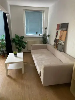 Ein Sitzbereich in der Unterkunft 