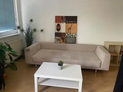 Ein Sitzbereich in der Unterkunft 