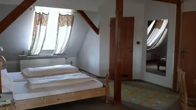 Ein Bett oder Betten in einem Zimmer der Unterkunft Hotel Stadt Hamm