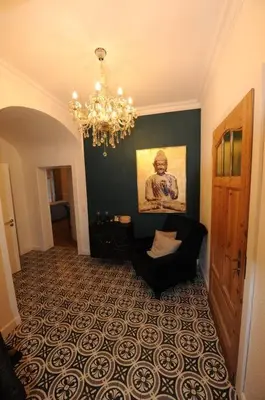 Ein Badezimmer in der Unterkunft Luxuriöse Wohnung in Schwerte