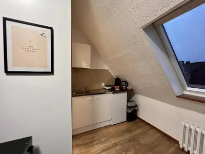 Küche/Küchenzeile in der Unterkunft PrimeTime Suite für 2 mit Küche