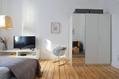 TV/Unterhaltungsangebot in der Unterkunft Design Altbautraum City von Wuppertal - Nähe DUS & Dortmund & Köln & Essen
