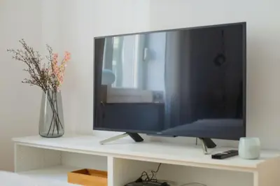 TV/Unterhaltungsangebot in der Unterkunft Design Altbautraum City von Wuppertal - Nähe DUS & Dortmund & Köln & Essen