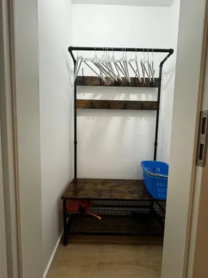 Ein Etagenbett oder Etagenbetten in einem Zimmer der Unterkunft Paris: Messe-, Business-, Ferienwohnung