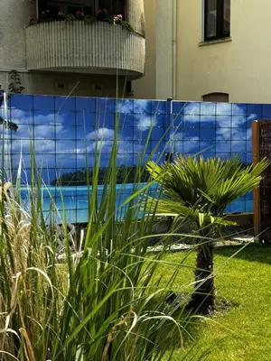 Ein Garten an der Unterkunft Lisboa: Messe-/Business-/Ferienwohnung