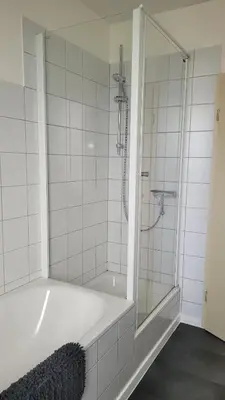 Ein Badezimmer in der Unterkunft Ferienwohnung Gästehaus Bauer 2