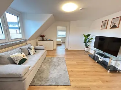 TV/Unterhaltungsangebot in der Unterkunft FeWo & Monteurwohnung