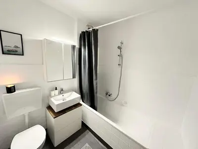 Ein Badezimmer in der Unterkunft Cozy Apartment in Wuppertal