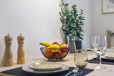 Essen in der Ferienwohnung oder in der Nähe