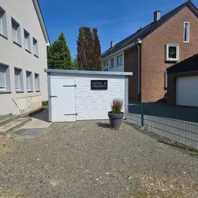 Das Gebäude in dem sich das Gasthaus befindet