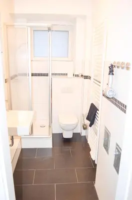 Ein Badezimmer in der Unterkunft Centerapartments Marienstrasse
