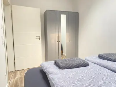 Ein Bett oder Betten in einem Zimmer der Unterkunft Privates & gemütliches Appartement inklusive Parkplatz