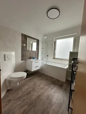 Ein Badezimmer in der Unterkunft Oberhausen Apartments