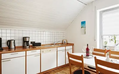 Küche/Küchenzeile in der Unterkunft Ferienwohnung Belfi