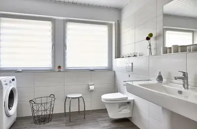 Ein Badezimmer in der Unterkunft Ferienwohnung Belfi