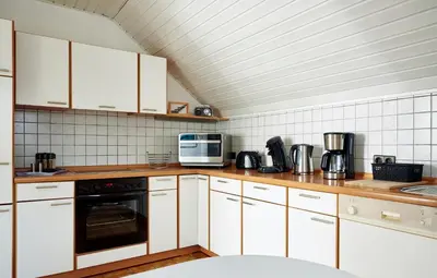 Küche/Küchenzeile in der Unterkunft Ferienwohnung Belfi