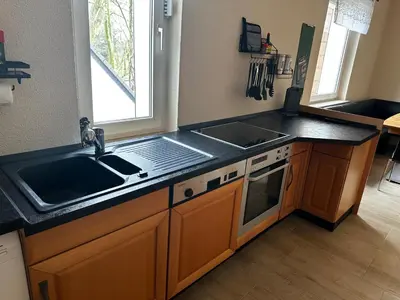 Küche/Küchenzeile in der Unterkunft CATS Home and Apartment