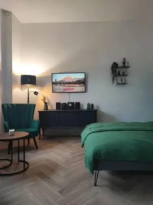 TV/Unterhaltungsangebot in der Unterkunft Stilvolles Appartment in Hagen