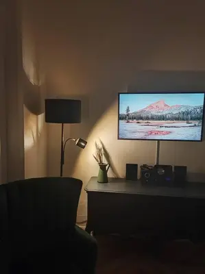 TV/Unterhaltungsangebot in der Unterkunft Stilvolles Appartment in Hagen