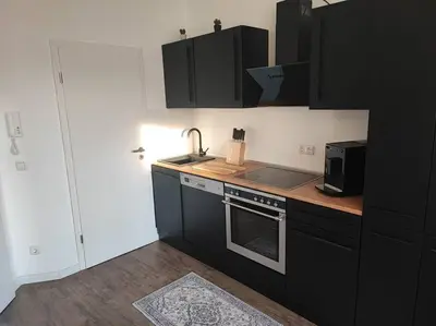 Küche/Küchenzeile in der Unterkunft Modernes Juwel in Hagen City