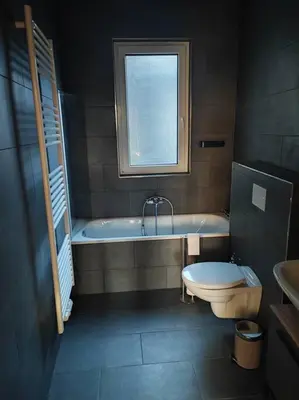 Ein Badezimmer in der Unterkunft Modernes Juwel in Hagen City