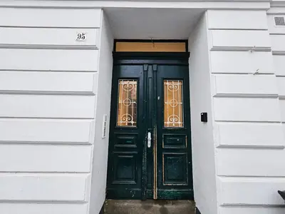 Eine Fassade oder ein Eingang zu Nice Apartment in Wuppertal