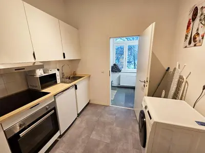 Küche/Küchenzeile in der Unterkunft Nice Apartment in Wuppertal