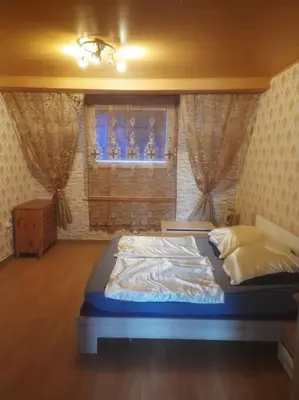 Ein Bett oder Betten in einem Zimmer der Unterkunft Kleine 2 Zimmerwohnung für max 3 Personen