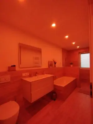 Ein Badezimmer in der Unterkunft Wohnung in Werne