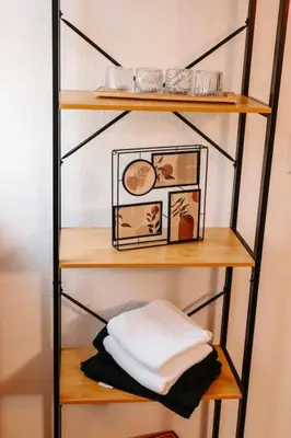 Die Bibliothek in der Ferienwohnung