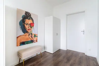 Grundriss der Unterkunft RüSuite - Messe Essen I King Size Bed I 75 Zoll TV