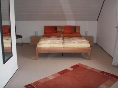 Ein Bett oder Betten in einem Zimmer der Unterkunft Ferienhaus am Ternscher See