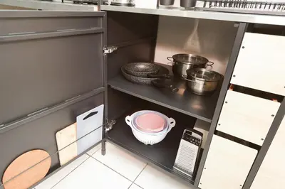 Küche/Küchenzeile in der Unterkunft Apartment Central 85B 40qm Wi-Fi free