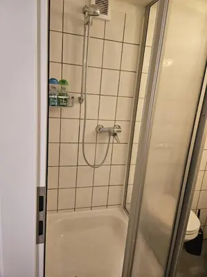 Ein Badezimmer in der Unterkunft Apartment Tanne