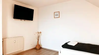 TV/Unterhaltungsangebot in der Unterkunft Exklusive Wohnung für Monteure in Bochum