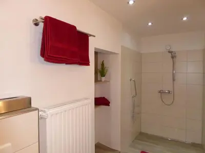 Ein Badezimmer in der Unterkunft exklusive Ferienwohnung