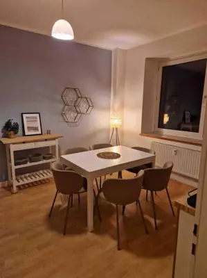 Ein Sitzbereich in der Unterkunft Avali