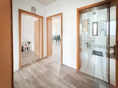 Ein Badezimmer in der Unterkunft HomeAway24 - Apartments Oberhausen