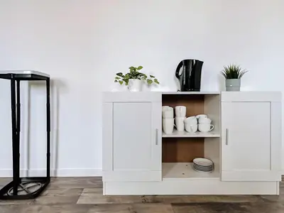 Kaffee-/Teezubehör in der Unterkunft HomeAway24 - Apartments Oberhausen