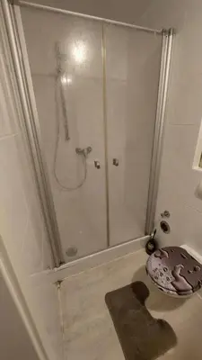 Ein Badezimmer in der Unterkunft ferienwohnung Radevormwald Mitte
