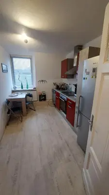 Küche/Küchenzeile in der Unterkunft ferienwohnung Radevormwald Mitte