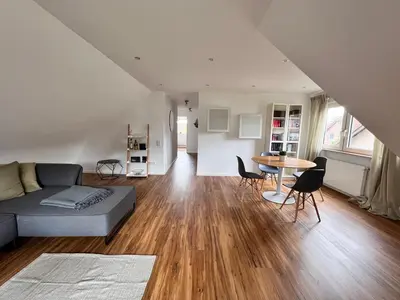 Ein Sitzbereich in der Unterkunft FewoReNo