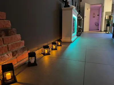 Grundriss der Unterkunft Themenpartment privater SPA