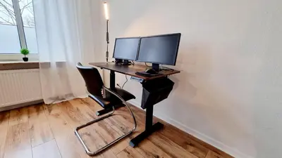 TV/Unterhaltungsangebot in der Unterkunft 135m²-Apartment I max. 8 Gäste I Zentral I Küche I Balkon I Parken I WLAN