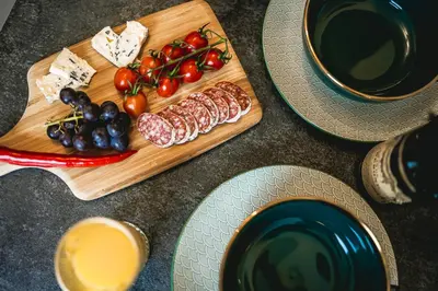 Essen in der Ferienwohnung oder in der Nähe
